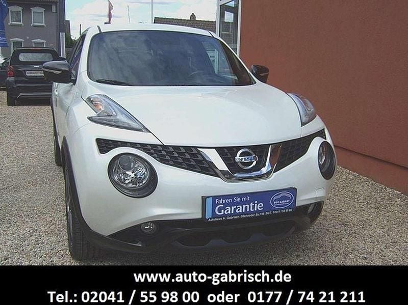 Brilliant white Gebraucht 2016 Nissan Juke N-Vision SUV | 10.990 € (Fairer Preis) - Bild 1/4