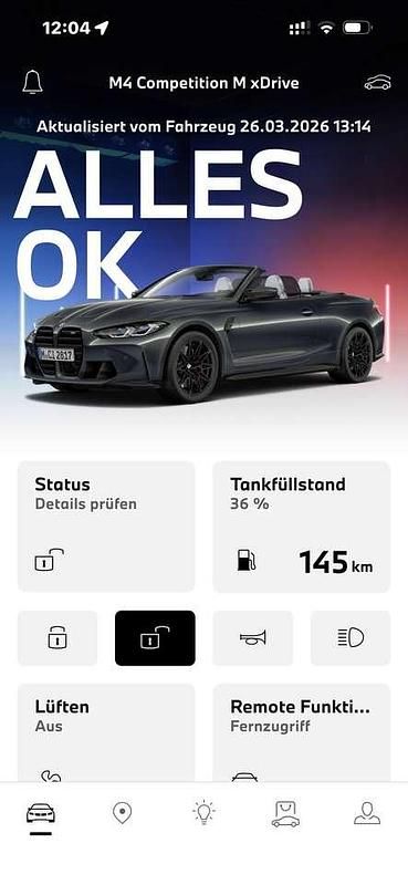 Gebraucht BMW M4 Cabriolet Competition Edition 510 PS (375 kW) 2024 Grau Cabrio