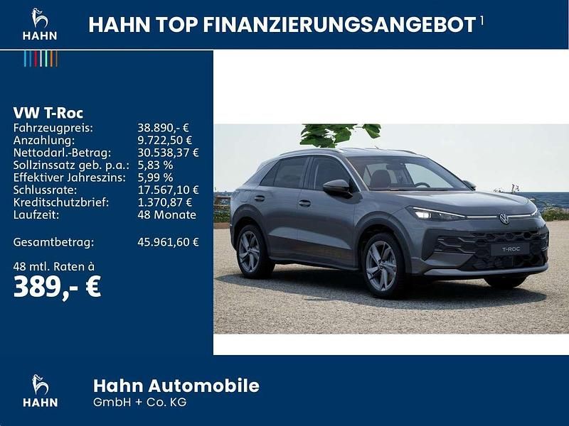 Gebraucht VW T-Roc Style 150 PS (110 kW) 2026 Grau SUV
