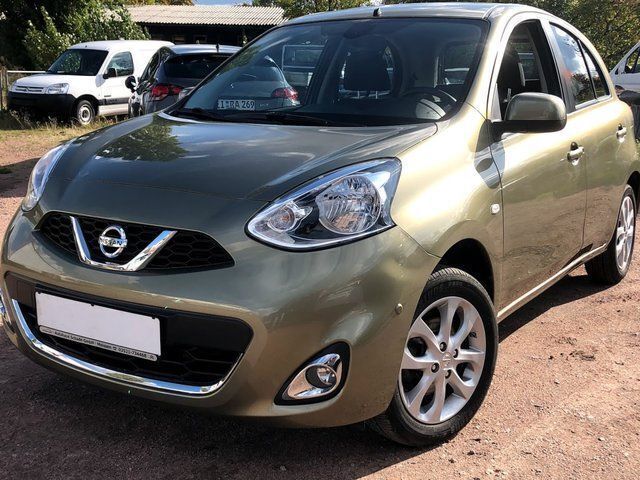 Gebraucht Nissan Micra Acenta 80 PS (58 kW) 2016 Grün metallic Kleinwagen