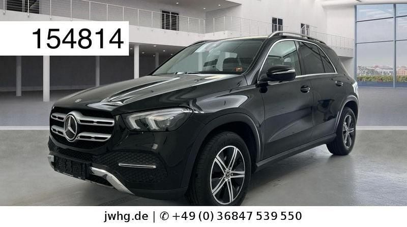 Obsidianschwarz metalliclack (metallic) Gebraucht 2020 Mercedes GLE300 SUV | 39.950 € (Superpreis) - Bild 1/4