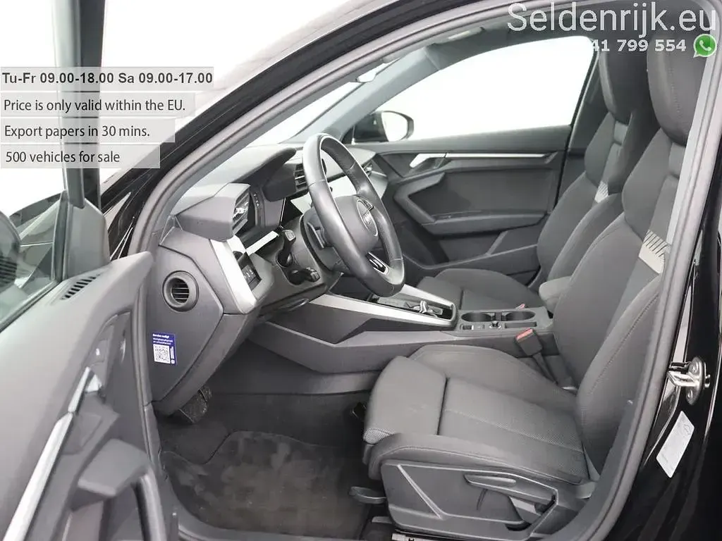 Gebraucht Audi A3 Advanced 110 PS (80 kW) 2023 Schwarz Limousine