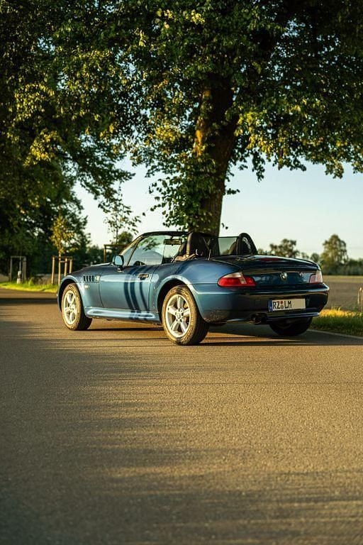 Blau Gebraucht 2001 BMW Z3 Sport Line Cabrio | 7.250 € (Guter Preis) - Bild 1/4