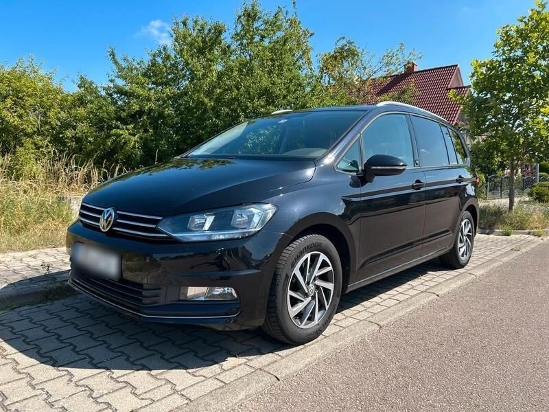 Schwarz Gebraucht 2017 VW Touran Sound Van / Kleinbus | 10.900 € (Superpreis) - Bild 1/4