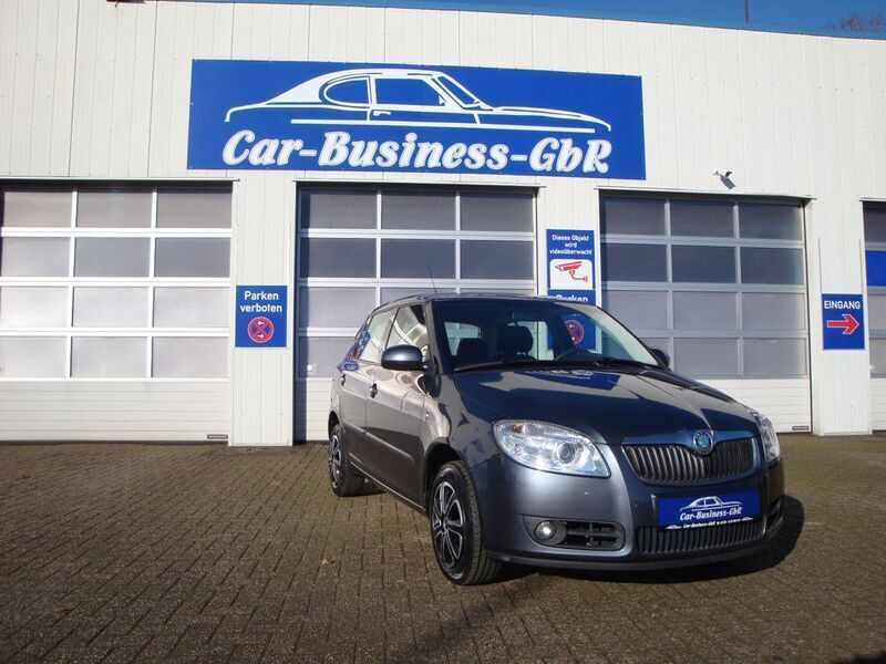 Grau Gebraucht 2010 Skoda Fabia Ambiente Limousine | 4.650 € (Teuer) - Bild 1/4