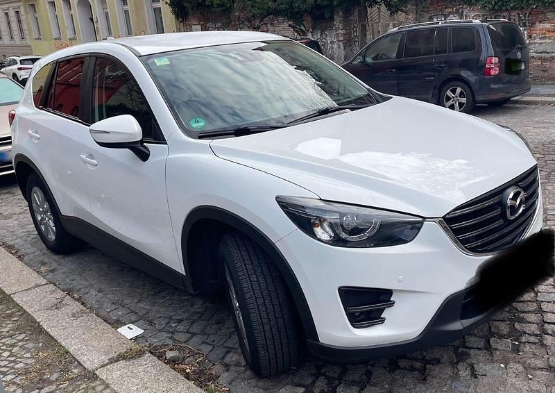 Gebraucht Mazda CX-5 Exclusive-Line 150 PS (110 kW) 2016 Weiß SUV