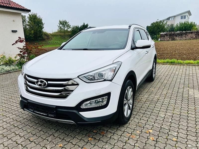 Gebraucht Hyundai Santa Fe Style 197 PS (144 kW) 2015 Weiß SUV