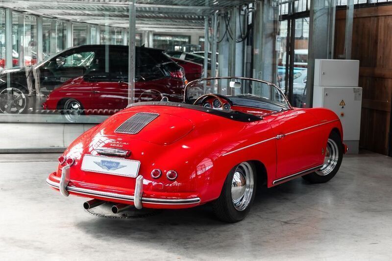 Gebraucht Porsche 356 60 PS (44 kW) 1956 Rot Cabrio