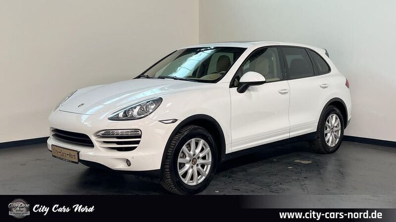 Pure white Gebraucht 2012 Porsche Cayenne SUV | 24.999 € (Fairer Preis) - Bild 1/4