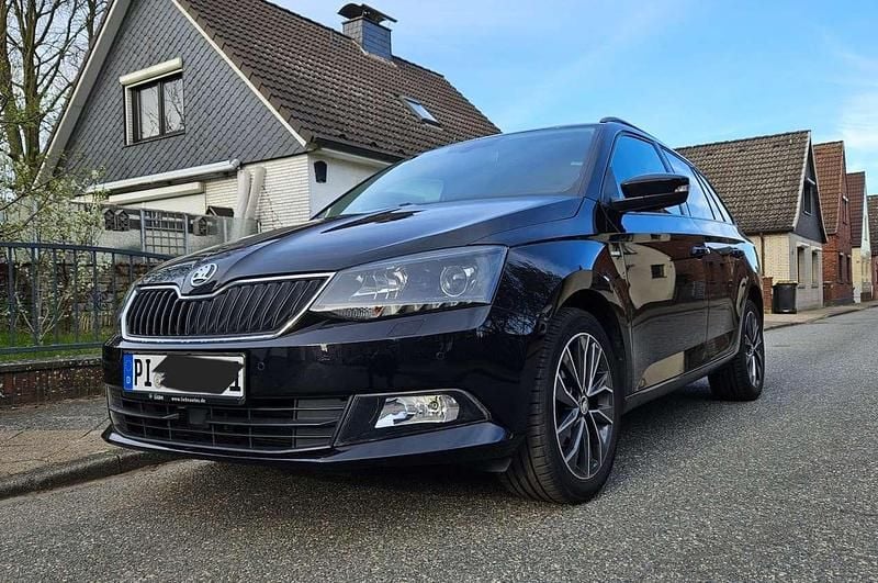 Gebraucht Skoda Fabia Ambition 95 PS (69 kW) 2017 Schwarz Kombi
