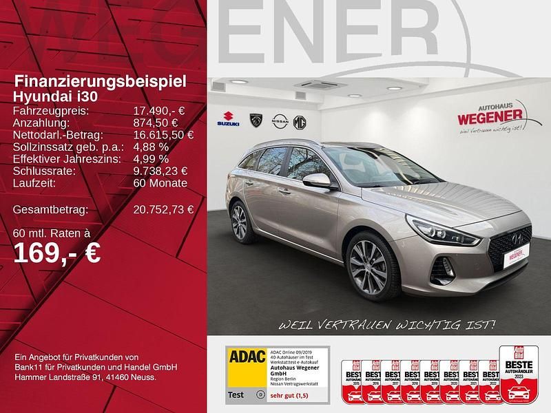 Gebraucht Hyundai i30 140 PS (102 kW) 2018 Silber Kombi