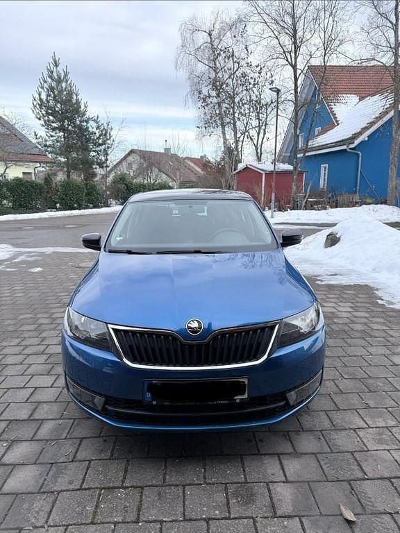 Gebraucht Skoda Rapid Active 110 PS (80 kW) 2016 Blau Limousine
