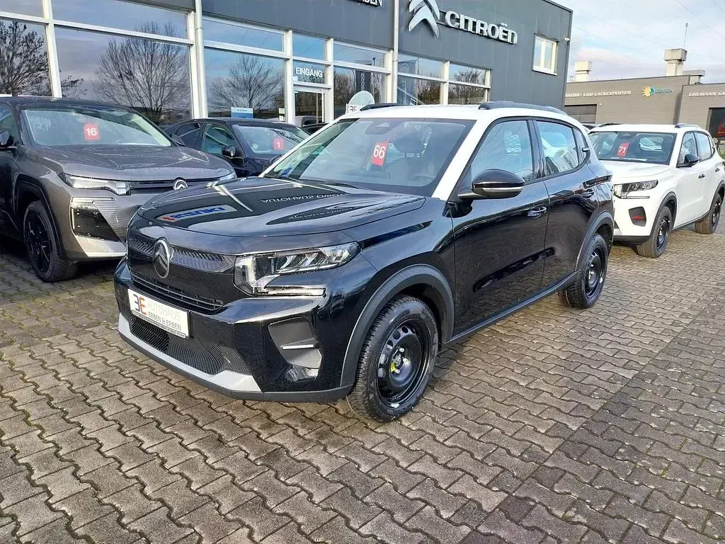 Neu Citroën e-C3 83 kW (113 PS) 2025 Schwarz Van