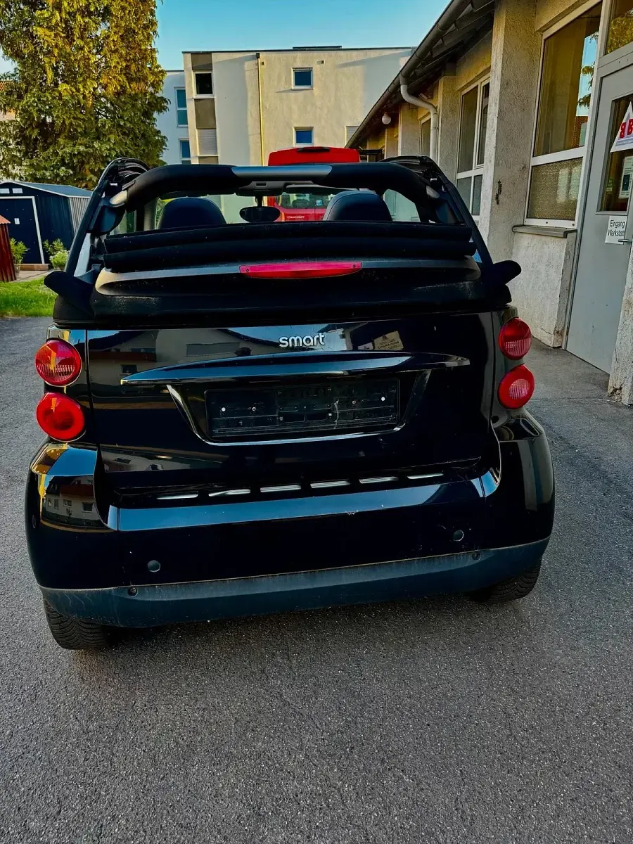 Gebraucht Smart ForTwo Cabrio 71 PS (52 kW) 2008 Schwarz Cabrio