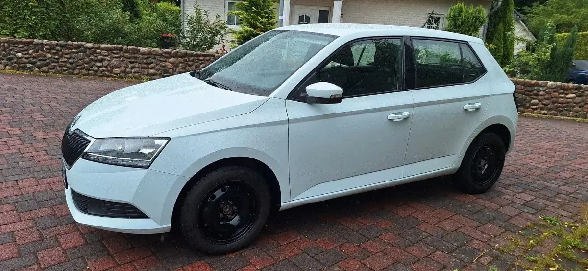 Gebraucht Skoda Fabia 75 PS (55 kW) 2019 Weiß Kleinwagen