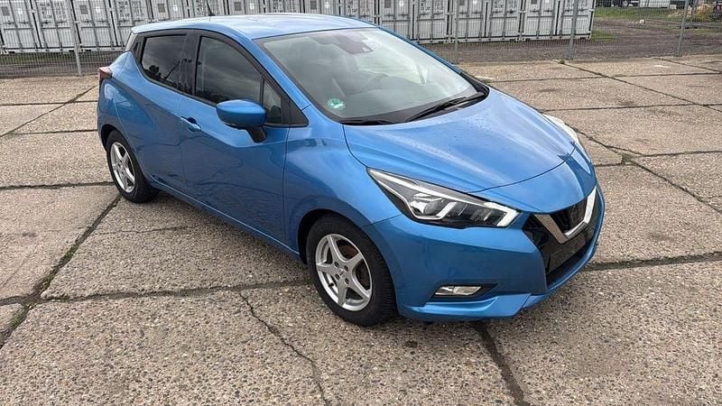 Schwarz Gebraucht 2021 Nissan Micra Kleinwagen | 10.500 € (Superpreis) - Bild 1/4