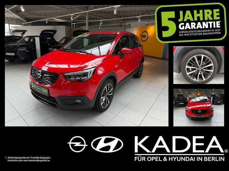 Lava rot (metallic) Gebraucht 2019 Opel Crossland SUV | 15.950 € (Fairer Preis) - Bild 1/3