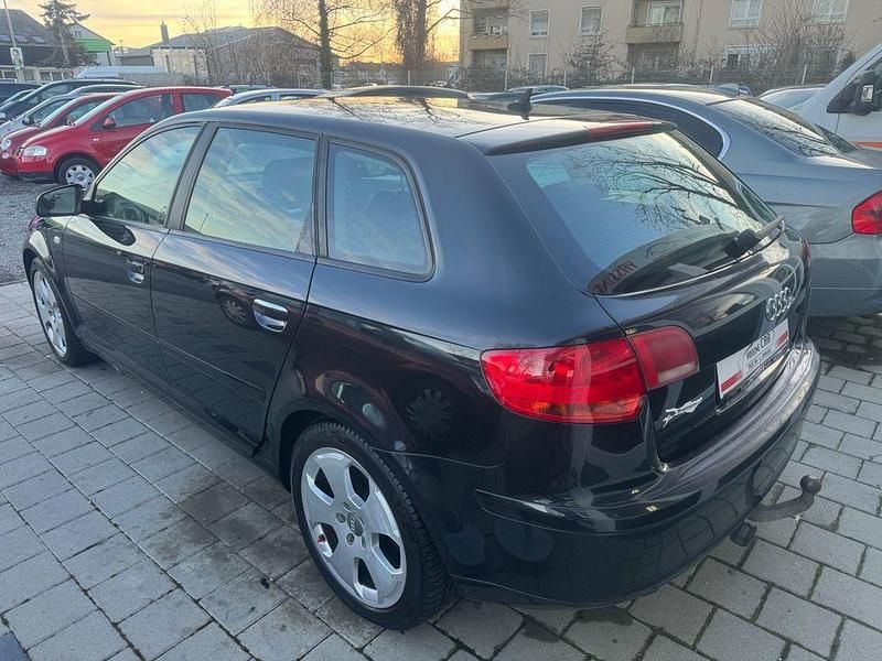 Second-hand Audi A3 Ambition 140 CP (102 kW) 2007 Negru Hatchback