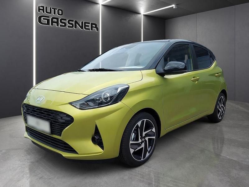 Gelb Neu 2025 Hyundai i10 Prime Kleinwagen | 20.990 € (Teuer) - Bild 1/4