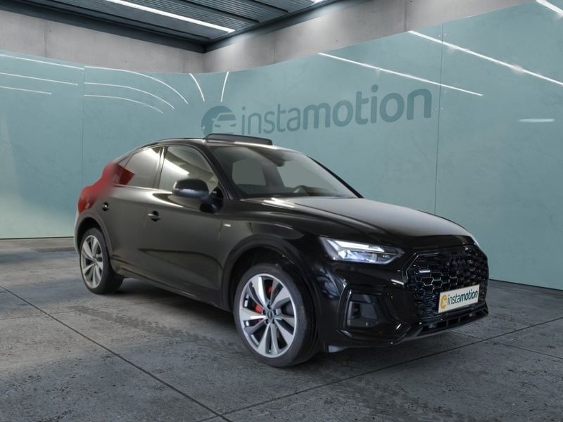 Schwarz Gebraucht 2023 Audi Q5 Sportback S-Line SUV | 53.090 € (Etwas zu teuer) - Bild 1/2