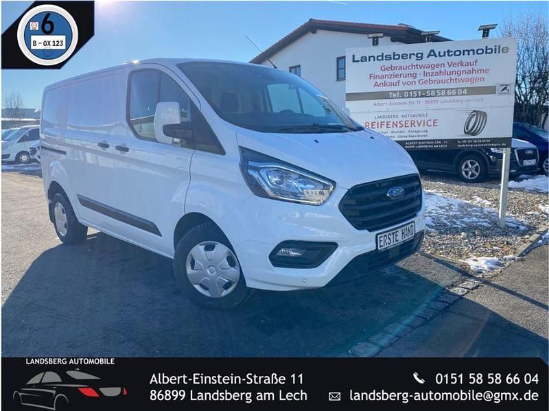 Weiß Gebraucht 2018 Ford Transit Custom Trend Van / Kleinbus | 15.590 € (Guter Preis) - Bild 1/4