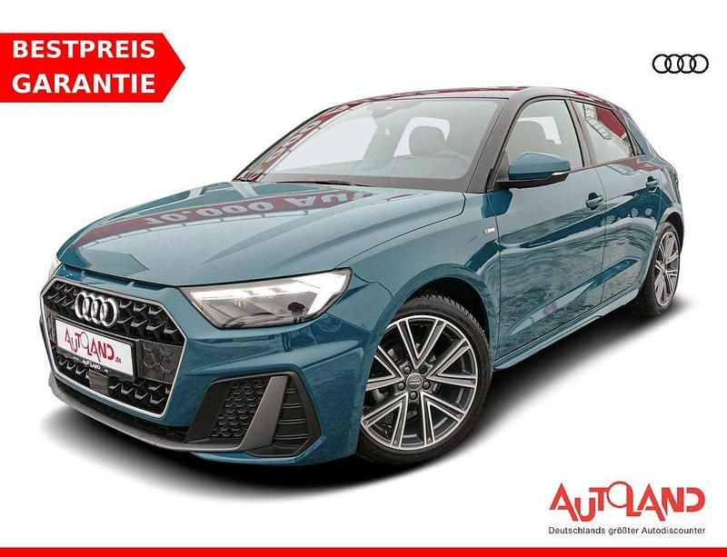 Grün Gebraucht 2021 Audi A1 Sportback S-Line Kleinwagen | 21.990 € (Teuer) - Bild 1/4
