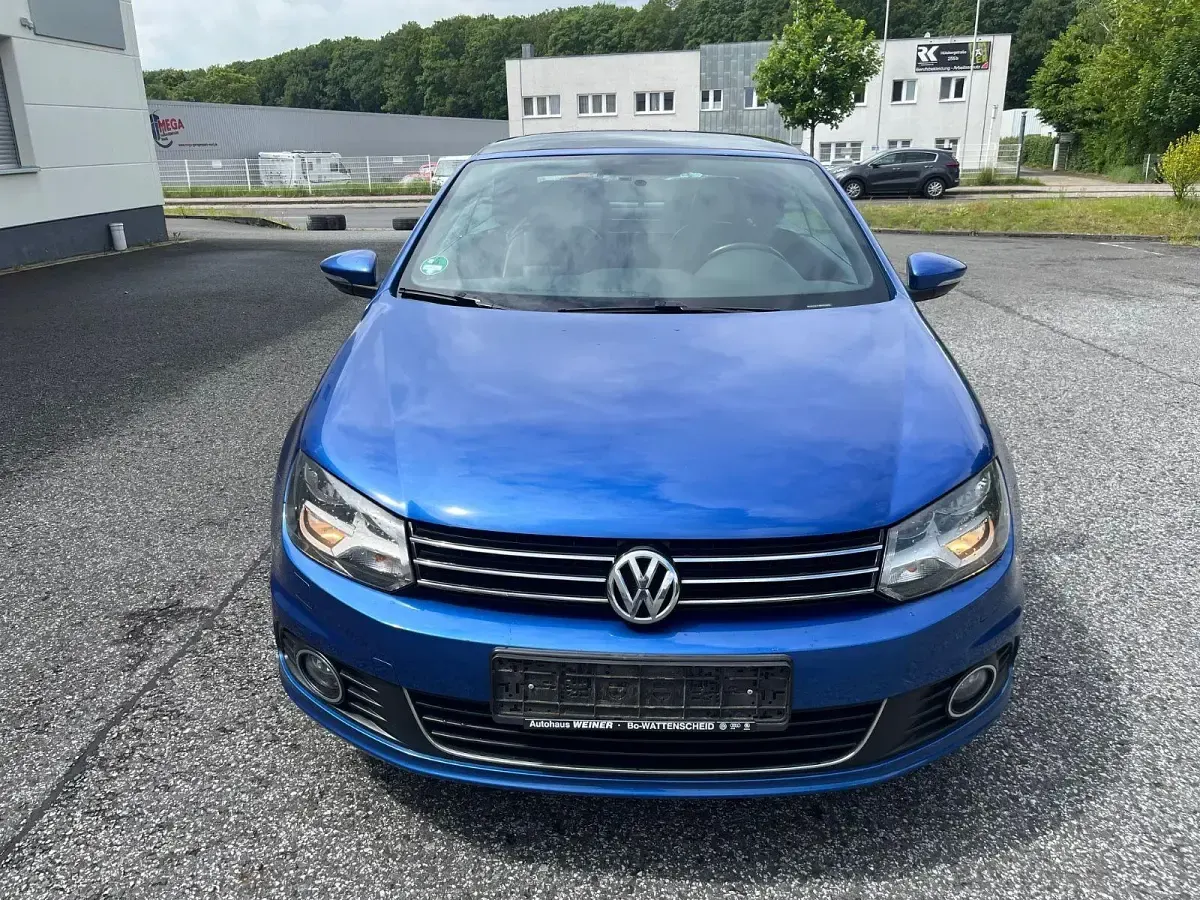 Occasion VW Eos Basis 160 PK (117 kW) 2011 Blauw Cabriolet