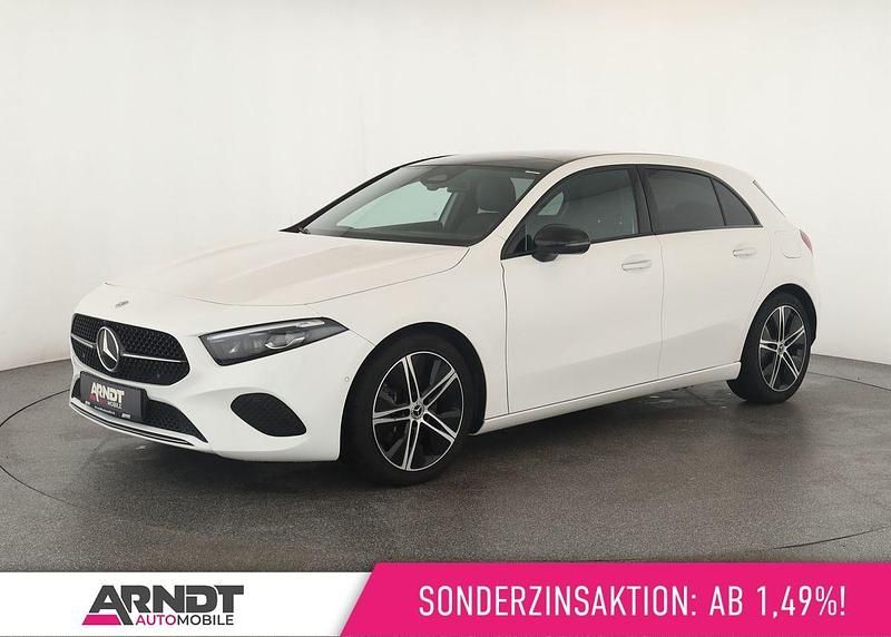 Polarweiß Gebraucht 2024 Mercedes A250 Progressive Limousine | 33.484 € (Fairer Preis) - Bild 1/4