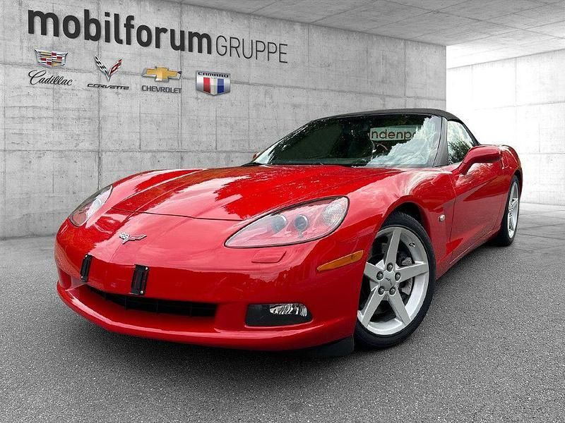 Rot Gebraucht 2005 Corvette C6 Cabrio | 34.890 € (Etwas zu teuer) - Bild 1/4