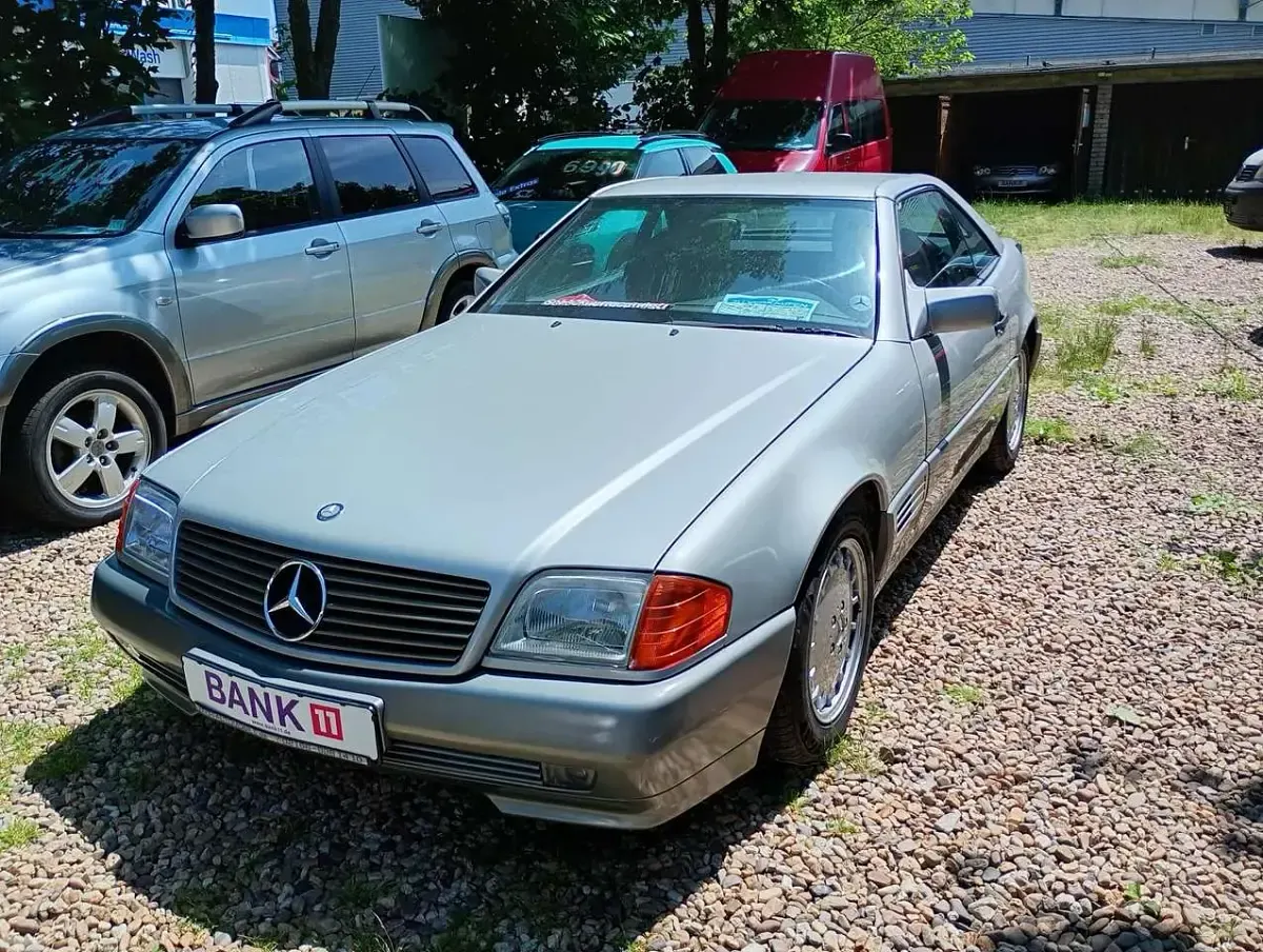 Gebraucht Mercedes SL300 190 PS (139 kW) 1990 Silber Cabrio