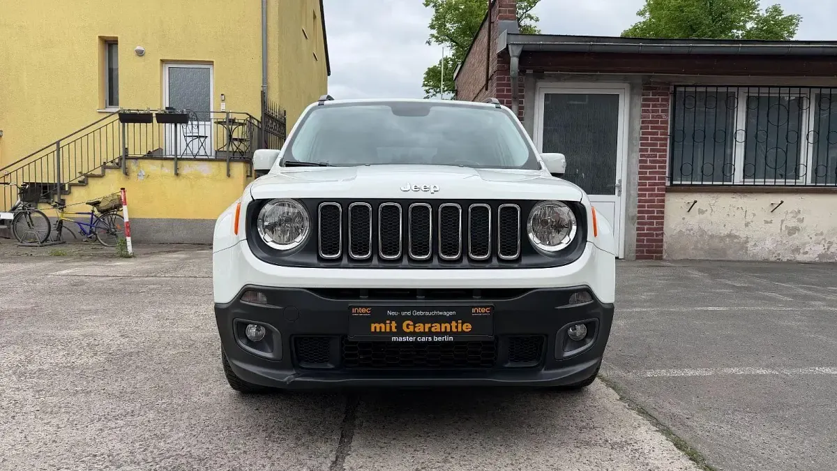 Gebraucht Jeep Renegade Longitude 140 PS (102 kW) 2017 Weiß SUV