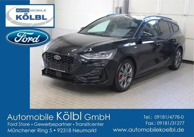 Schwarz Neu 2024 Ford Focus ST-Line X Limousine | 26.980 € (Guter Preis) - Bild 1/4