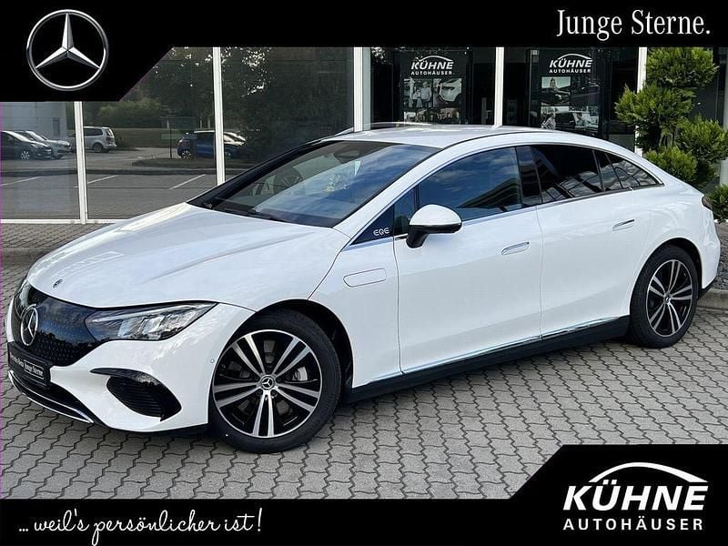 Weiß, Gebraucht 2024 Mercedes EQE300 Electric Art Limousine | 43.700 € (Superpreis) - Bild 1/4
