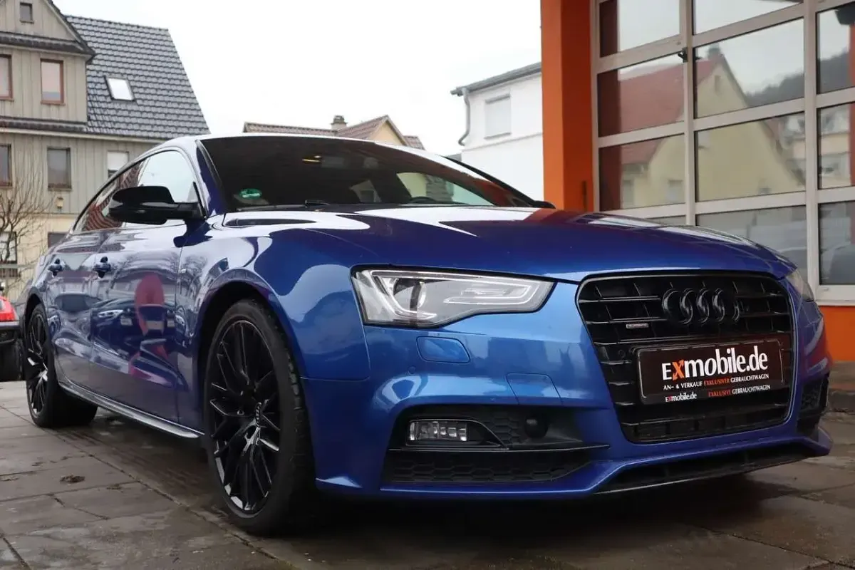 Gebraucht Audi A5 S-Line 245 PS (180 kW) 2016 Blau Coupé