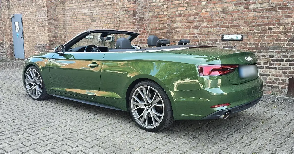 Gebraucht Audi A5 Cabriolet S-Line 245 PS (180 kW) 2019 Grün Cabrio