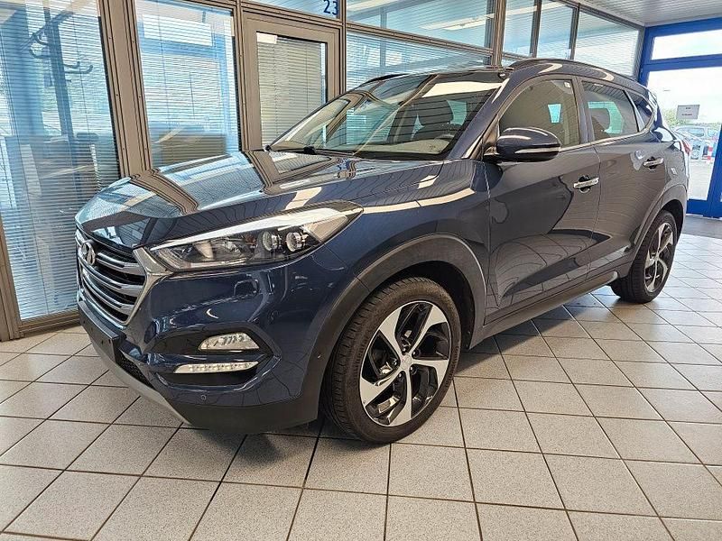 Gebraucht Hyundai Tucson 141 PS (103 kW) 2017 Blaumet. (metallic) SUV