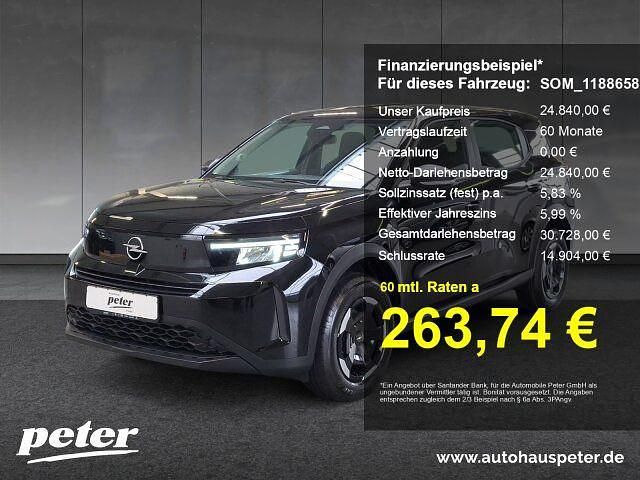 Schwarz Neu 2025 Opel Frontera Edition SUV | 24.840 € (Fairer Preis) - Bild 1/3