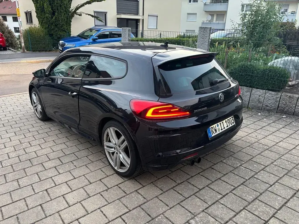 Gebraucht VW Scirocco R-line 220 PS (161 kW) 2015 Schwarz Coupé