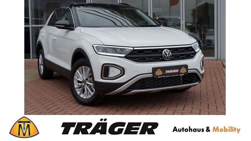 Pure white Gebraucht 2022 VW T-Roc Life SUV | 26.400 € (Fairer Preis) - Bild 1/4