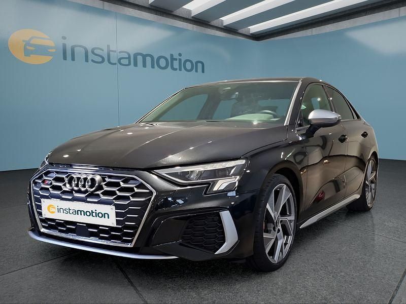 Schwarz Gebraucht 2022 Audi S3 Limousine | 36.949 € (Fairer Preis) - Bild 1/4