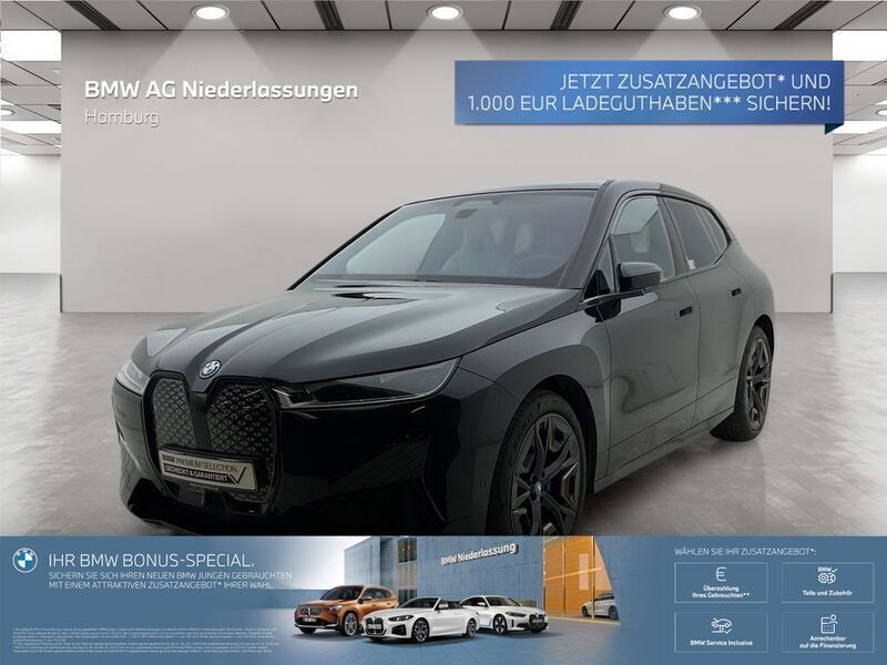 Schwarz Gebraucht 2023 BMW iX Sport Line SUV | 78.507 € (Teuer) - Bild 1/4