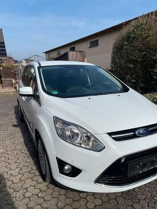 Gebraucht Ford C-MAX Titanium 125 PS (91 kW) 2013 Weiß Van / Kleinbus