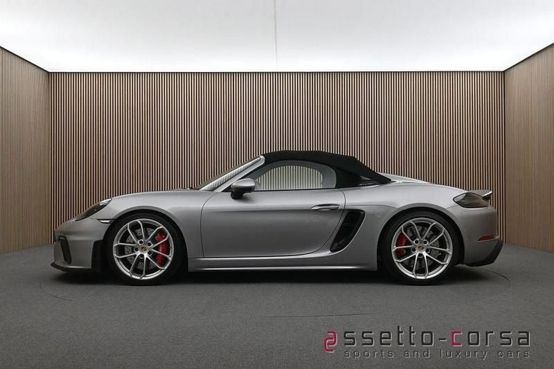Silber Gebraucht 2020 Porsche Boxster Spyder Cabrio | 97.900 € (Guter Preis) - Bild 1/4