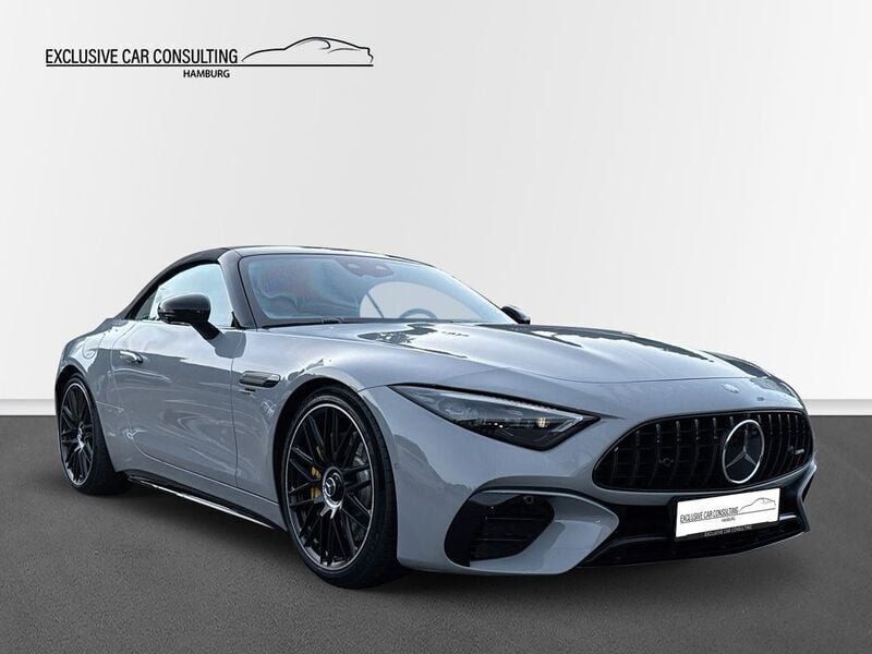 Alpingrau Gebraucht 2024 Mercedes SL43 AMG AMG Cabrio | 127.990 € - Bild 1/4