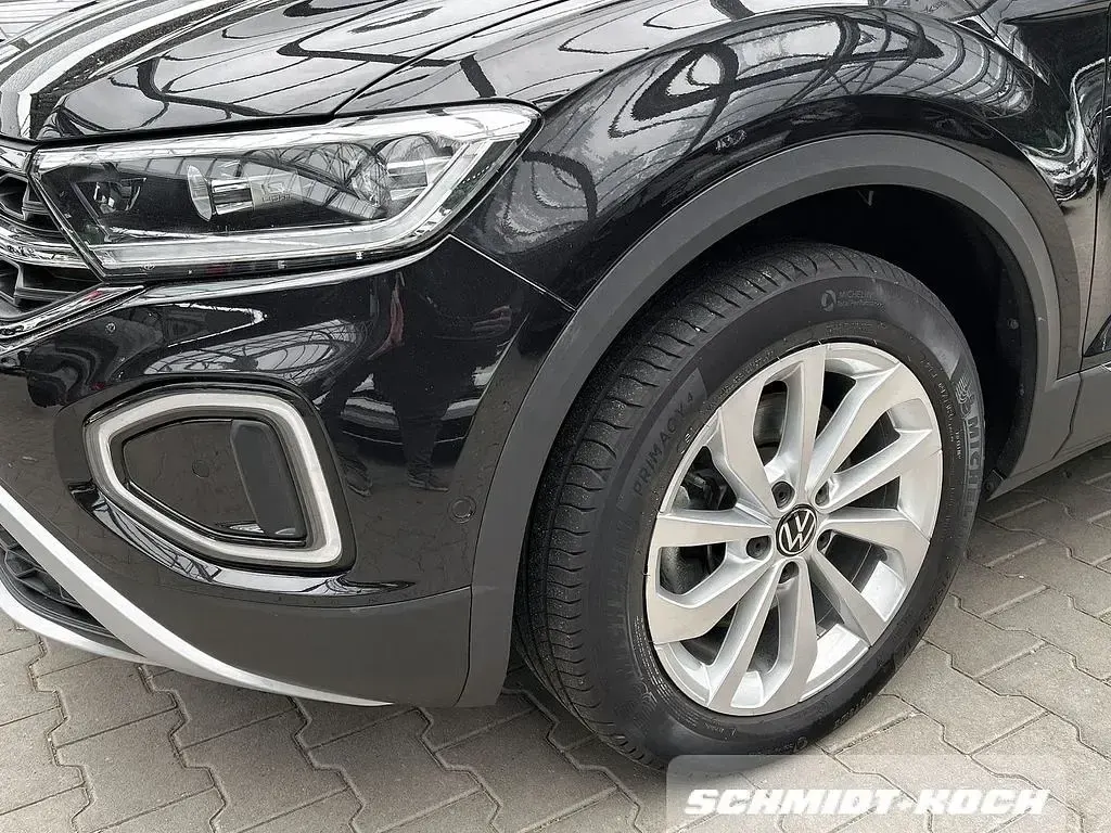 Gebraucht VW T-Roc Style 150 PS (110 kW) 2023 Deep black perleffekt (schwarz) SUV
