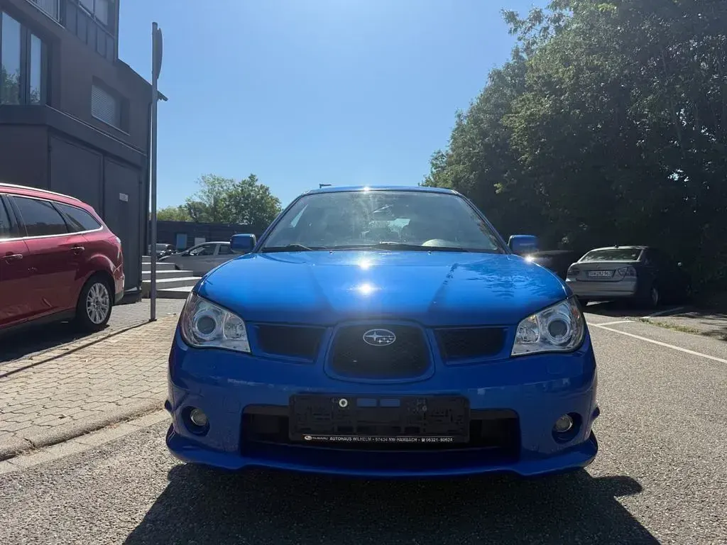 Gebraucht Subaru Impreza 160 PS (117 kW) 2007 Blau Limousine