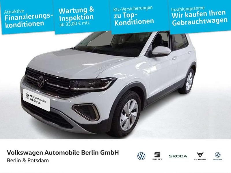 Pure white Gebraucht 2024 VW T-Cross Life SUV | 27.990 € (Fairer Preis) - Bild 1/4