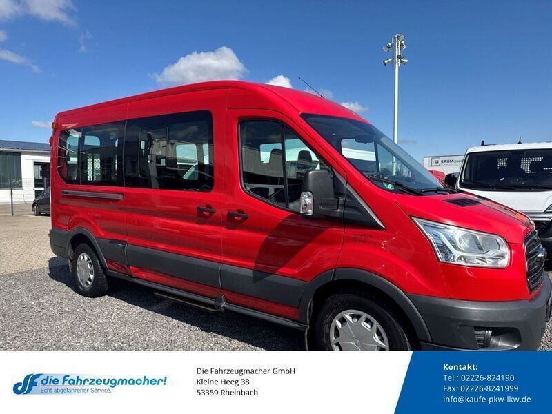Rot Gebraucht 2016 Ford Transit Trend Kombi | 15.988 € (Etwas zu teuer) - Bild 1/4