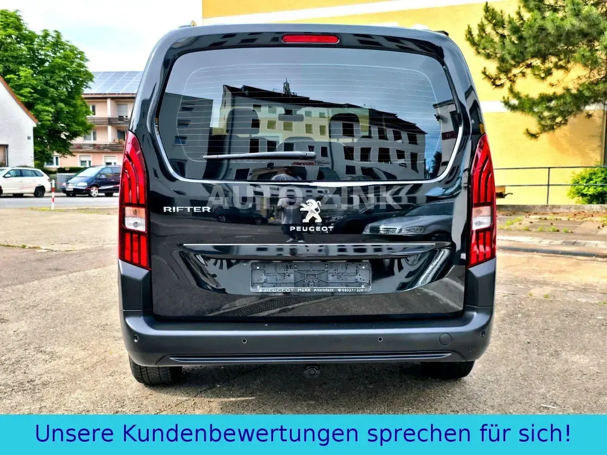 Gebraucht Peugeot Rifter Active 131 PS (96 kW) 2019 Schwarz Van / Kleinbus