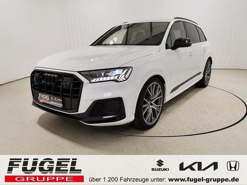 Gletscherweiß metallic Gebraucht 2019 Audi SQ7 Exclusive SUV | 77.999 € (Etwas zu teuer) - Bild 1/4